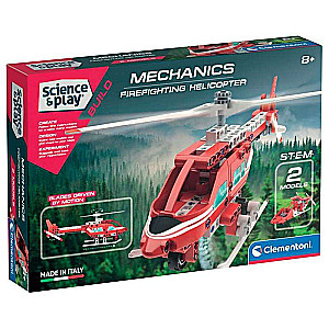 Clementoni Constructor: Firefighters Helicopter