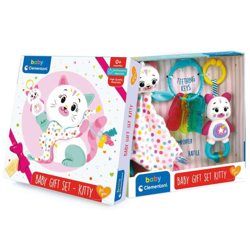 Clementoni Gift Set of Toys: Baby Gift Set - Kitty