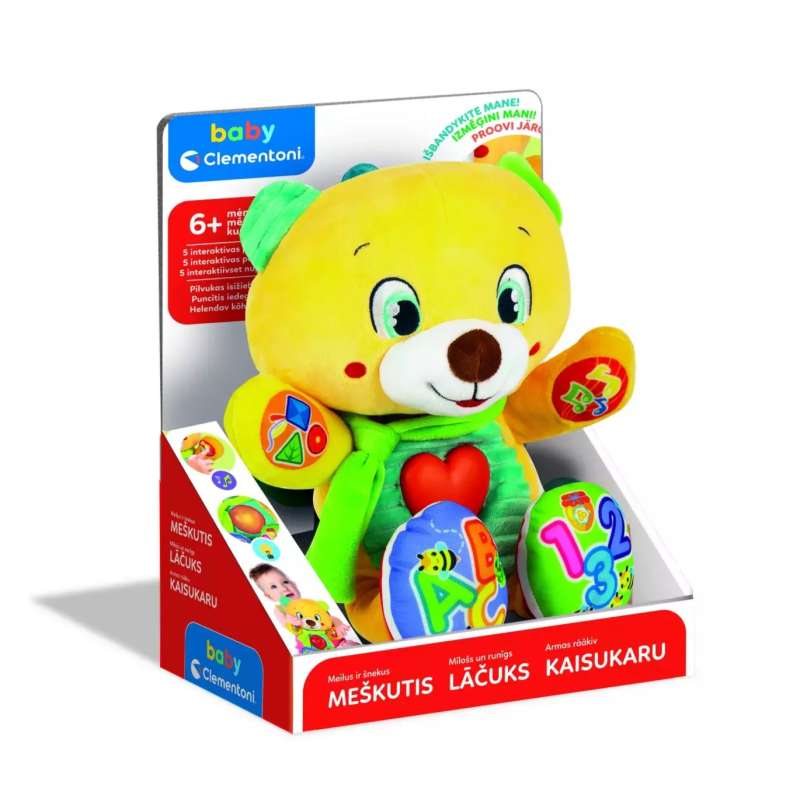 Educational Toy Clementoni: Baby Bear
