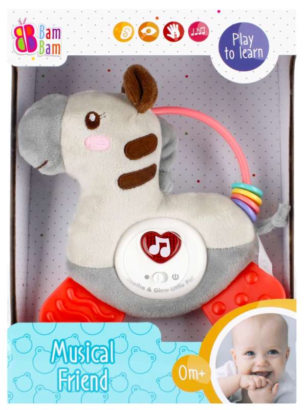 Musical Toy - BamBam: Zebra