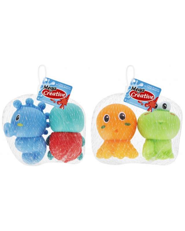 Bath Toy - Animals, 2 pcs, mix