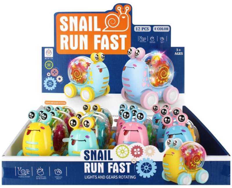 Toy Rattle - Mega Creative: Snail run fast