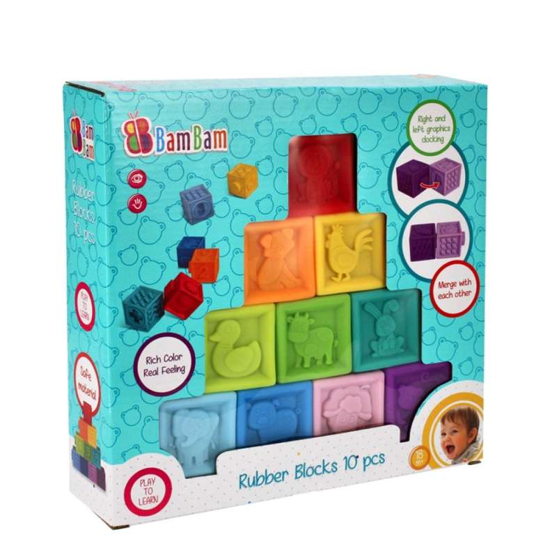 Educational game - BamBam: Rubber cubes