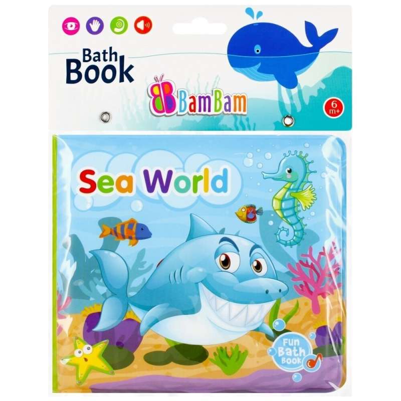 Bath Toy BamBam - Bath Book: Sea World