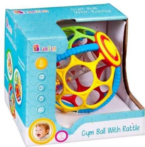Educational Toy - BamBam: Rubber Ball with Rattle