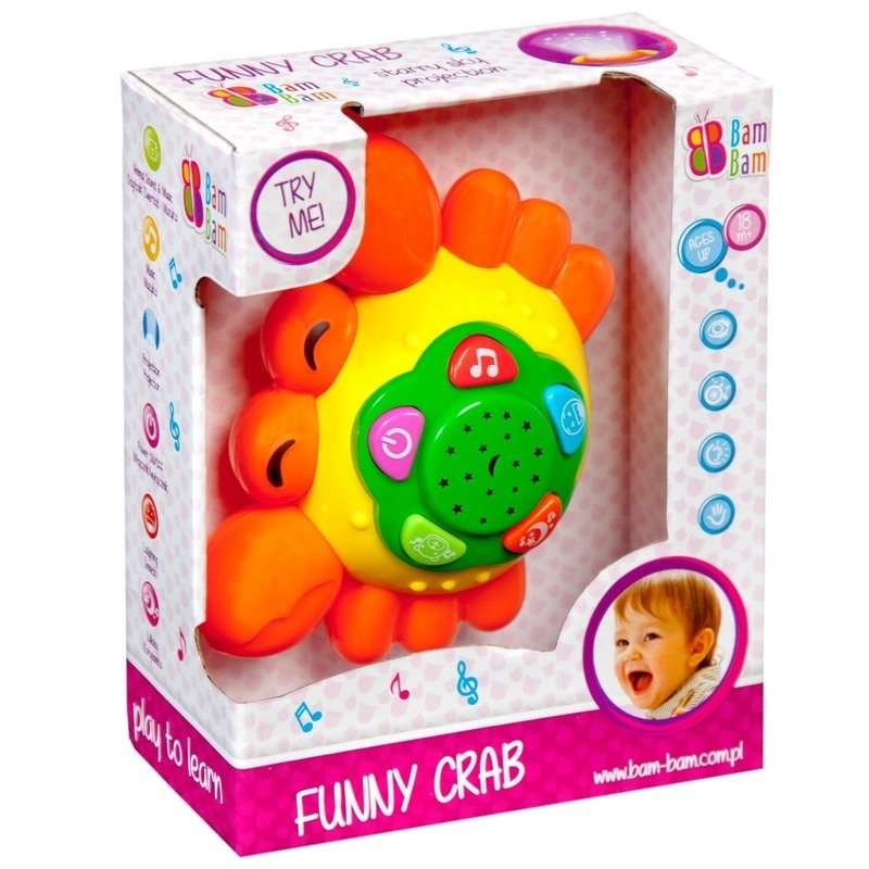 Development toy - BamBam: Funny crab 
