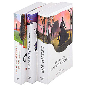 The Brontë Sisters Set of 3 Books: Jane Eyre, Wuthering Heights, The Tenant of Wildfell Hall