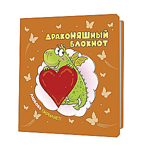 Notebook - Dragonish, orange cover