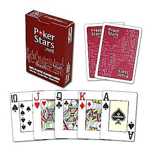 Покерные карты - Poker Stars (54 карты)