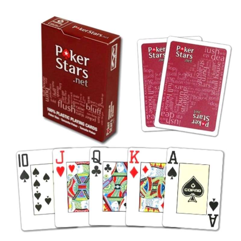 Покерные карты - Poker Stars (54 карты)