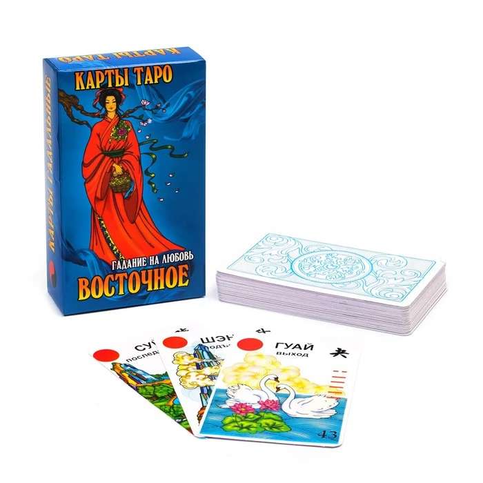 Tarot - Eastern, 64 cards + instructions