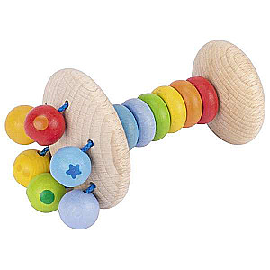 Children's Toy - Elastic Rattle: Rainbow