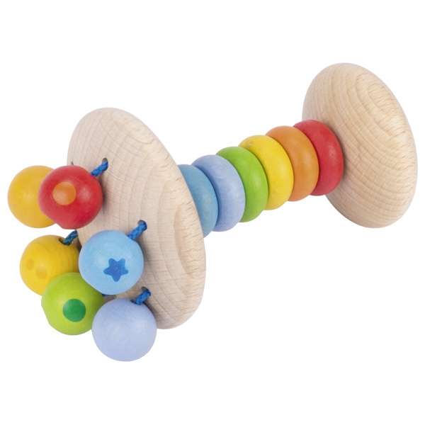 Children's Toy - Elastic Rattle: Rainbow