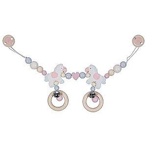 Stroller Toy Chain with Clips - Horses