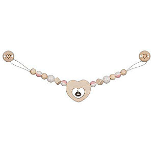 Stroller Stretch with Clips - Heart