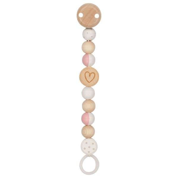 Goki Pacifier Clip - Heart