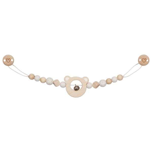 Stroller Stretch with Clips - Teddy Bear