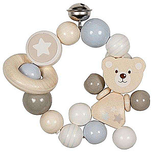 Children's Toy - Elastic Rattle: Bear Cub