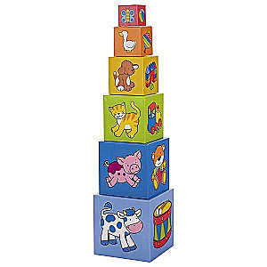 Educational Game - Pyramid: Happy Block Tower