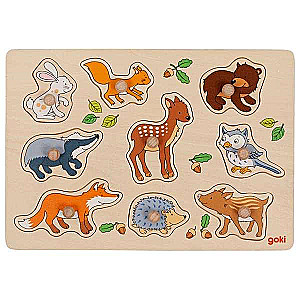 Wooden Puzzle - Forest Animals