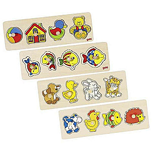 Wooden Puzzle - Jigsaw, mix
