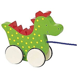 Pull Toy - Wooden Dragon Saro