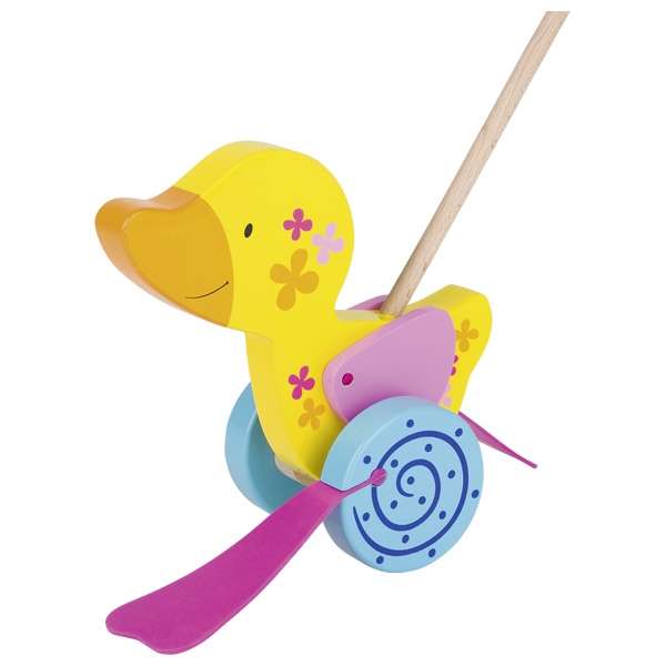 Pull Toy - Wooden Duck: Susibelle