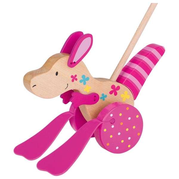 Pull Toy - Wooden Kangaroo: Susibelle