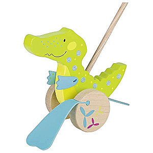 Pull Toy - Wooden Crocodile: Susibelle