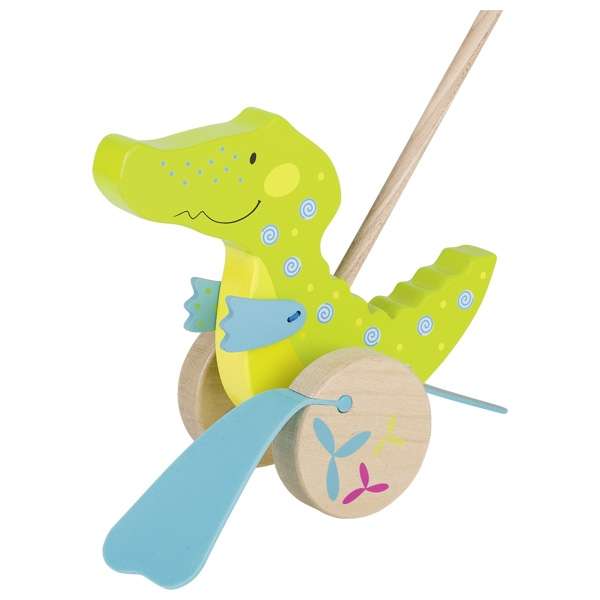 Pull Toy - Wooden Crocodile: Susibelle
