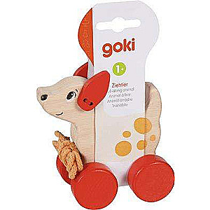 Pull Toy - Wooden Dog