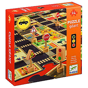 Giant Puzzle Djeco - Road