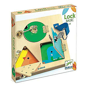 Educational Wooden Game - Locks