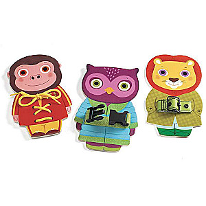 Educational Wooden Game - Straps
