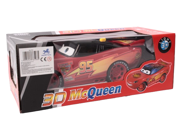 Remote-controlled Car - McQueen 3D with Lights