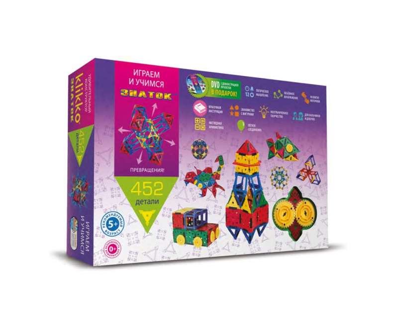 Developing Constructor - Klikko, 452 pieces