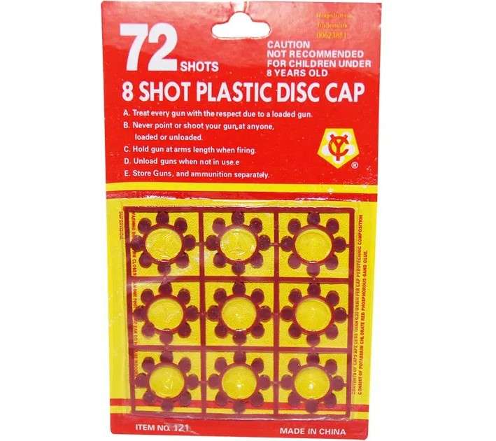 Toy cartridges for 8 shots