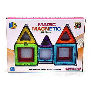 Children's Magnetic Blocks - Magic Magnetic, 18 Elements