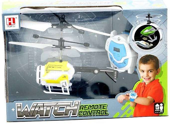 Helicopter with Clock and Light + USB