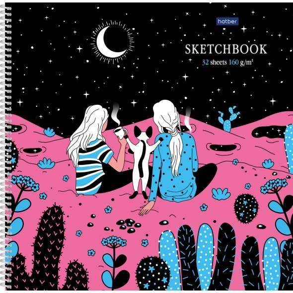 Sketchbook - Under the Starry Sky, A3