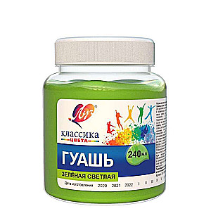 Gwasz - Klasyka, jasnozielona, 240 ml