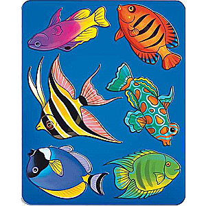 Stencil - Aquarium Fish