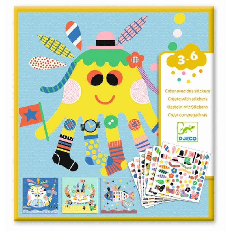 Sticker Decorating Set - Sea