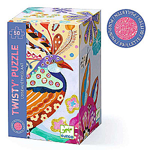Djeco Twisty Puzzle - Sparkling Bird