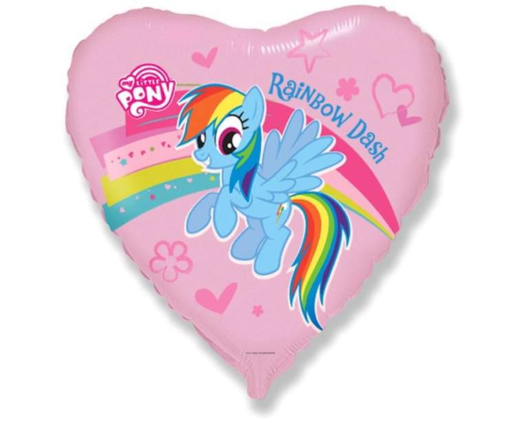 Folijas balons 18 - My Little Pony: Rainbow Dash