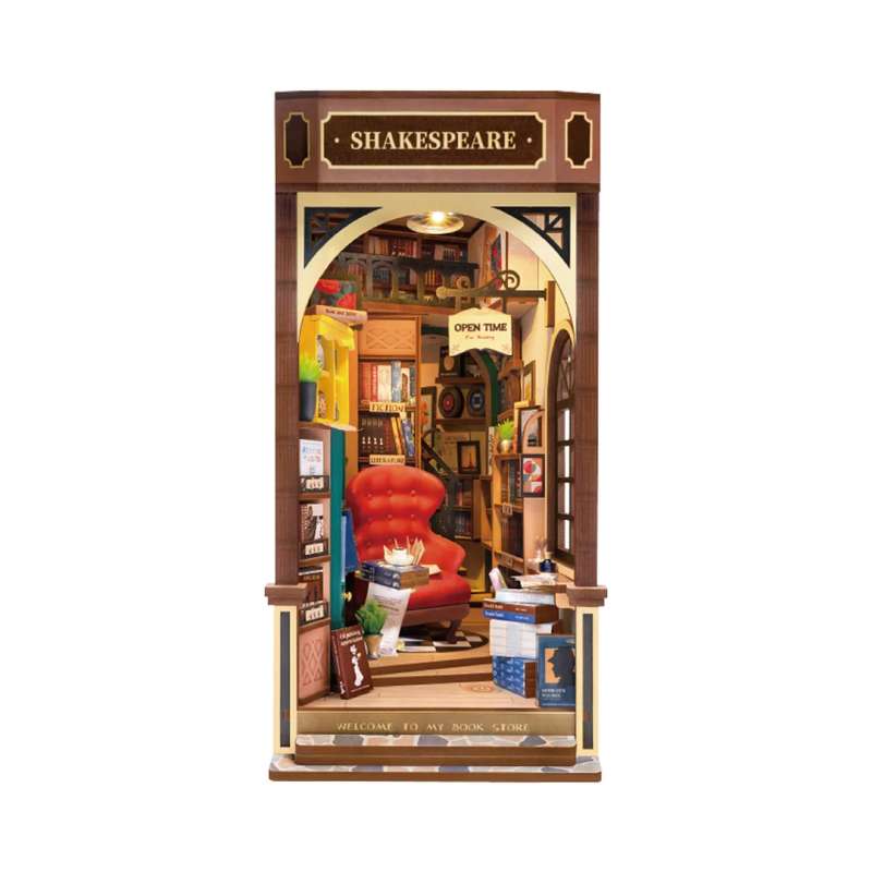 3D folding miniature ROBOTIME - Book Nook Shelf Insert Kit