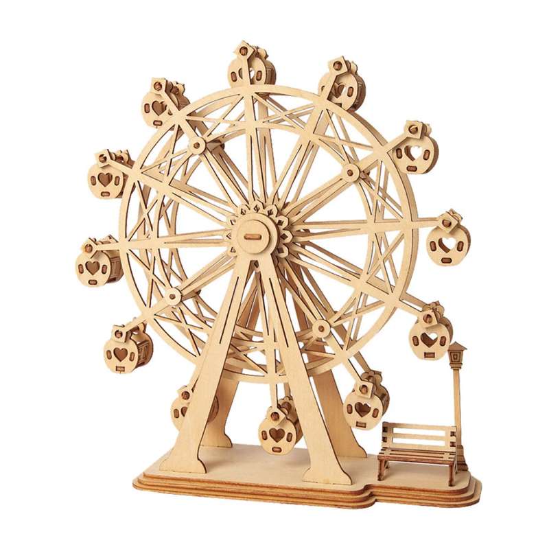 Wooden 3D Puzzle ROBOTIME - Ferris Wheel