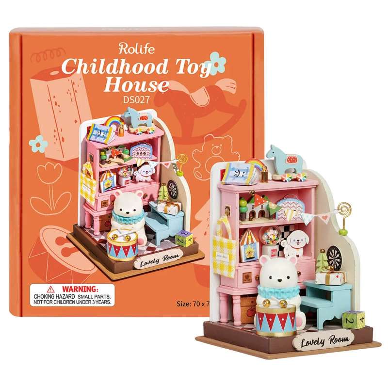 3D Folding Miniature ROBOTIME - Children's Playroom