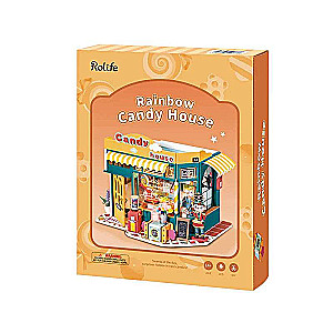 3D Foldable Miniature ROBOTIME - Candy House