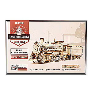 Wooden 3D Puzzle ROBOTIME - Prime Steam Express